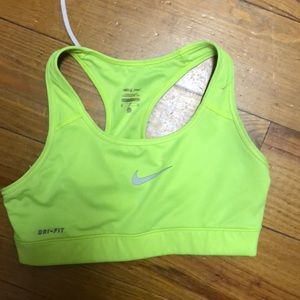 Nike dry fit sports bra